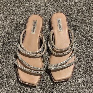 Steve Madden Women's Tan Strappy Sandals